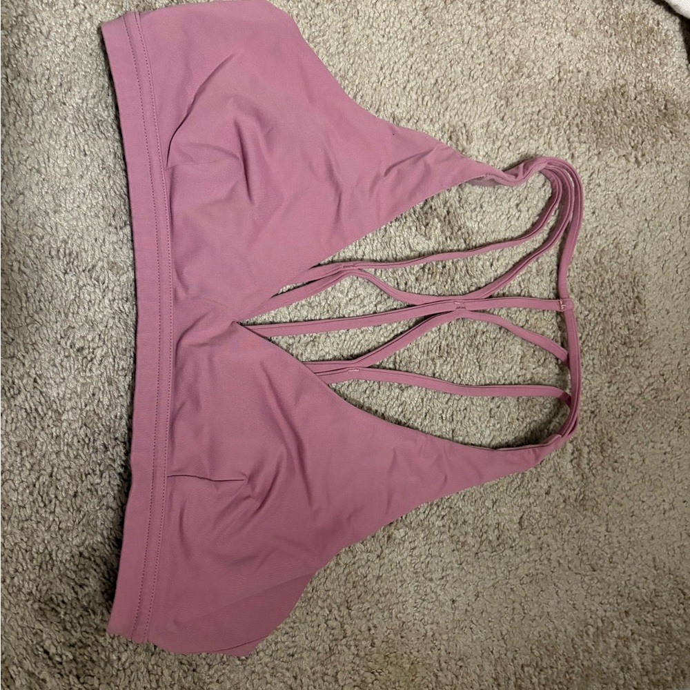 lululemon athletica Pink Sports Bra